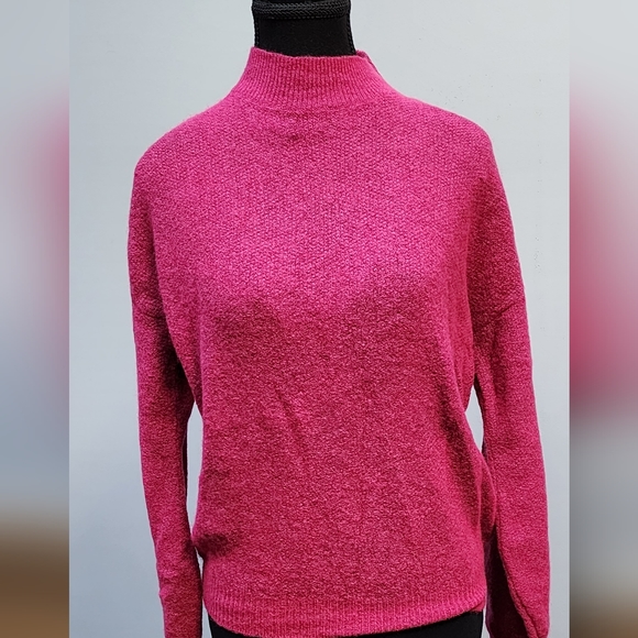 Lineamaglia NWT dropped shoulder sweater  Rose  Size S Made in Italy. 🦃BF🦃25 - Picture 3 of 8